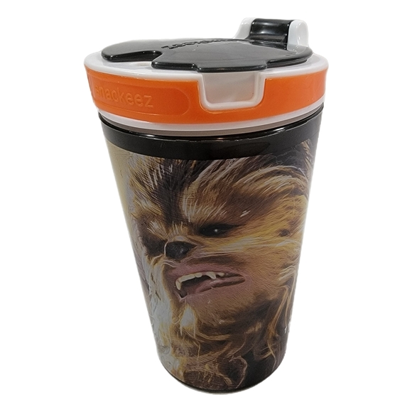Star Wars The Force Awakes Snackeez Drink Cup With Straw Hole Zak! Designs - Picture 2 of 9